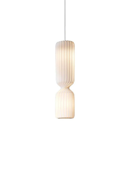 Modern Nordic Twist Pendant Light – Vertical Ripple Design ( Single Pieces)