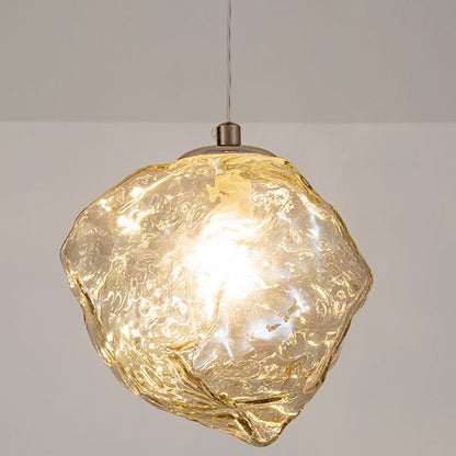 Simple & Creative Ice Cube Lava Chandelier – Adjustable LED Pendant Light 30 C.M