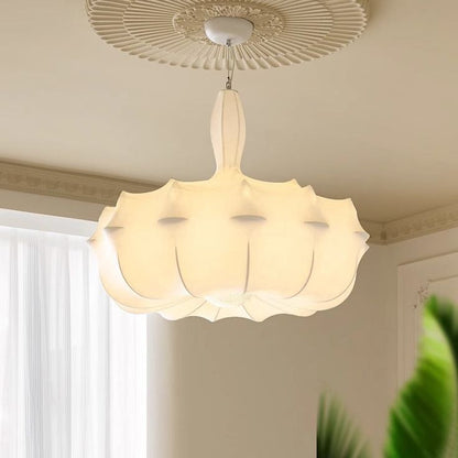 Silk White Pendant Light – Timeless Elegance for Any Space 60 C.M