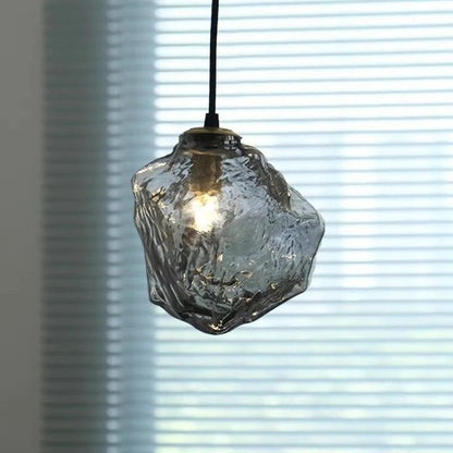 Simple & Creative Ice Cube Lava Chandelier – Adjustable LED Pendant Light 30 C.M