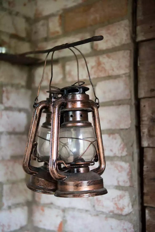 Retro Kerosene-Style LED Lamp –  Lantern for Indoor or Indoor / Outdoor Usage