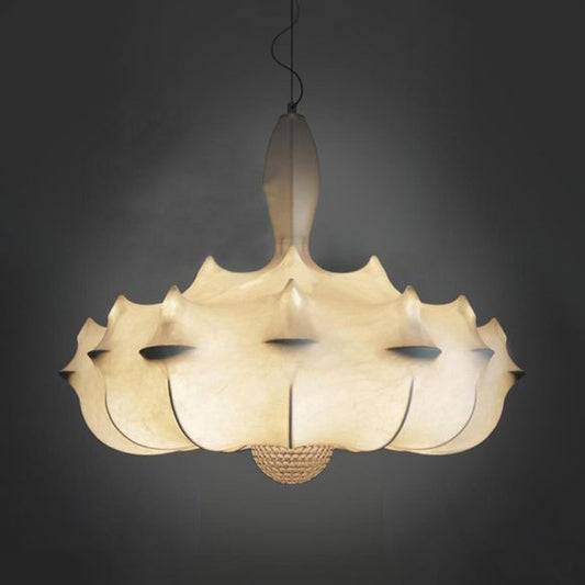 Silk White Pendant Light – Timeless Elegance for Any Space 60 C.M