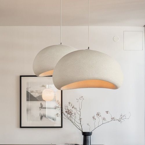 Wabi Sabi LED Pendant Lightt – Japanese Style Hanging Lamp