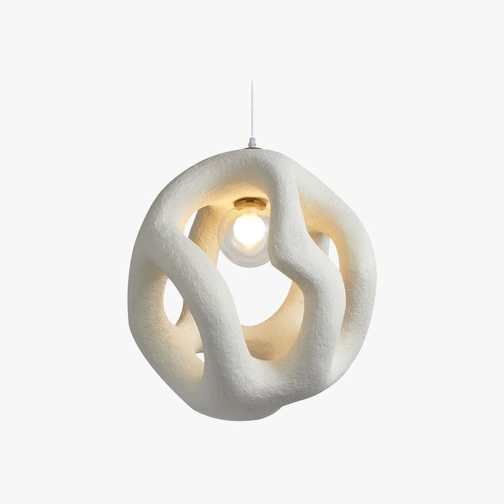 Nordic Japanese Globe Pendant Light – Minimalist Resin Hanging Lamp for Kitchen Island, Dining Room & Café