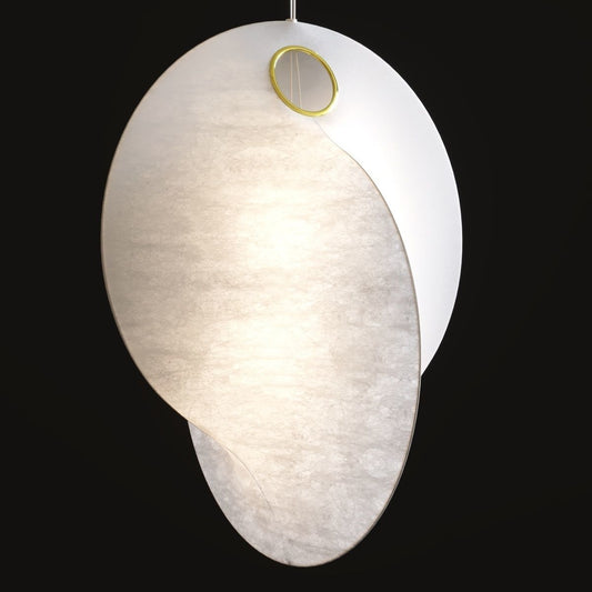 Minimalist Silk Chandelier – Modern Nordic E27 Ceiling Light for Living Room, Dining Room & Bedroom